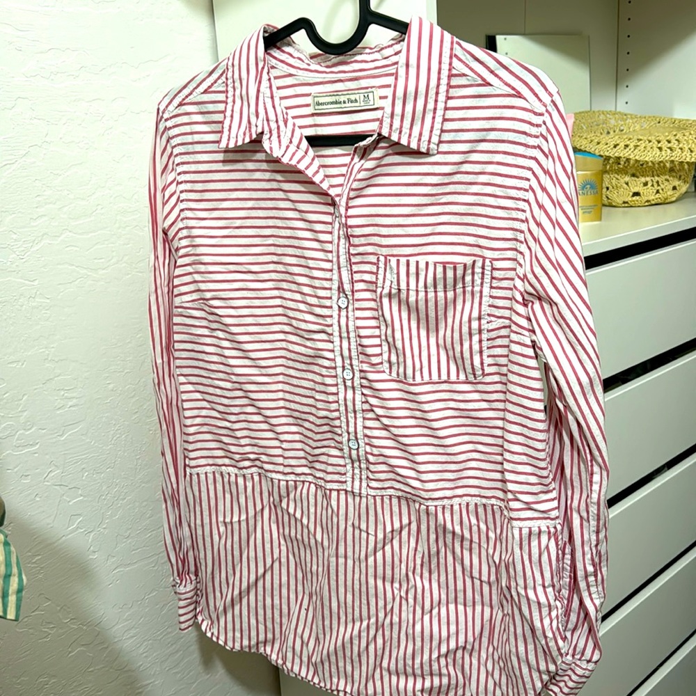 AF red stripe shirt